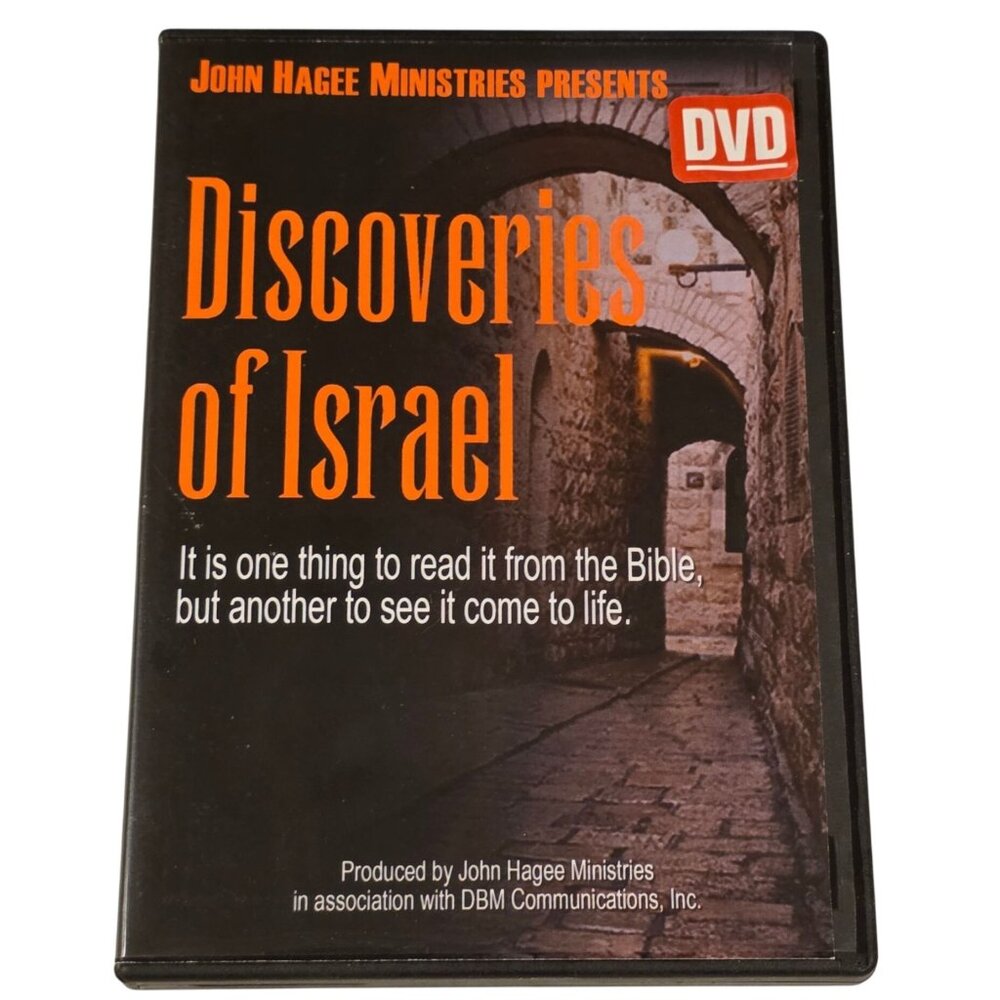 Discoveries Of Israel DVD John Hagee Ministries 2009 Holy Land Journey 32 Min